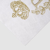 Custom Mittelalterliche Königliche Goldkrone und K Seidenpapier (Ausschnitt)