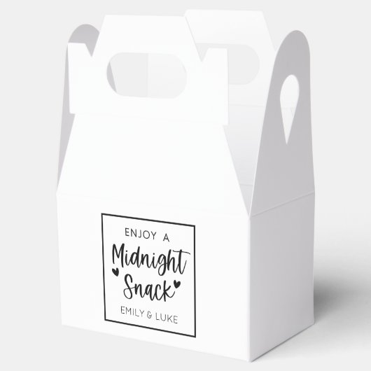 Custom MitternachtsSnack Geschenkschachtel (Geöffnet)