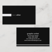 Custom Modern 519e Visitenkarte (Vorne/Hinten)