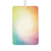 Custom Modern Abstrakt Art Pink Red Blue Green Autolufterfrischer (Rückseite)