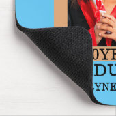 Custom Modern Arch Foto stolz Papa Abschluss Mousepad (Ecke)