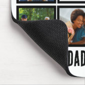 Custom Modern BDE Bester Vater je 8 FotoCollage Mousepad (Ecke)