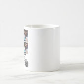 Custom Modern Best Tante je 8 Foto Collage Kaffeetasse (Mittel)