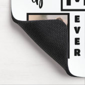 Custom Modern Bonus Vater Stepdad 4 Foto Collage Mousepad (Ecke)