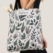 Custom Modern Botanical Everyday Style Tasche