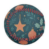 Custom Modern Christmas 2026 Baseball - Festlich (Vorderseite Links)