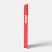 Custom Modern Coral Minimalist Case-Mate iPhone Hülle (Rückseite / Rechts)