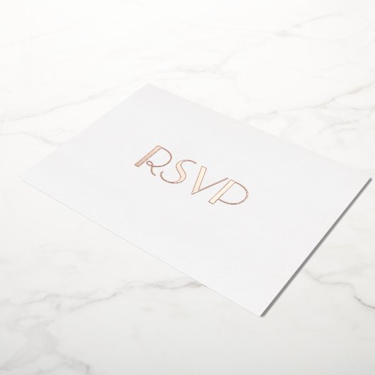 Custom Modern Elegante Party Event UAWG Gold Folieneinladung (Gedreht)