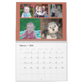 Custom Modern Family Olive Terra Cotta - 60 Foto Kalender (Feb 2026)