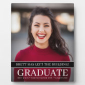 Custom Modern Foto Abschluss Plaque Fotoplatte (Vorderseite)