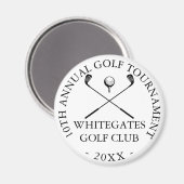 Custom Modern Golf Club Turnier Magnet (Vorderseite/Rückseite)