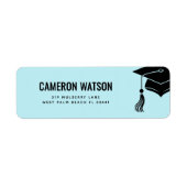 Custom Modern Grad Hat and Tassel Graduation (Vorne)