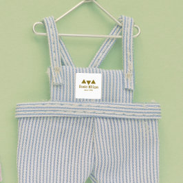 Custom Modern Iron Closing Label Etiketten