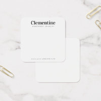 Custom Modern Jewelry Cards