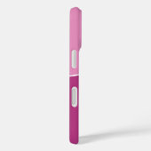 Custom Modern Magenta Pink Minimalist Case-Mate iPhone Hülle (Rückseite / Rechts)