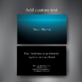 Custom Modern Minimalist Technology Professional Visitenkarte