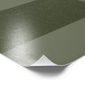 Custom Modern Moss Green Texture Foto Erweiterung (Ecke)