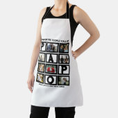 Custom Modern Opa Papa 8 FotoCollage Schürze (InSitu)