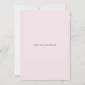 Custom Modern Pink Abschluss 2025 Arch Foto Dankeskarte (Rückseite)