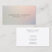 Custom Modern Professional Simple Template Visitenkarte (Vorne/Hinten)