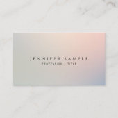 Custom Modern Professional Simple Template Visitenkarte (Vorderseite)