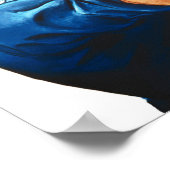 Custom Modern Rosie The Riveter Poster (Ecke)