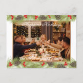 Custom Moderne klassische Chic die glücklichste Ur Postkarte (Vorderseite)