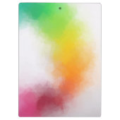 Custom Moderne moderne angesagte Abstrakte Kunst,  Klemmbrett (Rückseite)