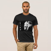 Custom Moderner Pop Art Lion Leiter Elegante Männe T-Shirt (Vorne ganz)