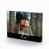Custom Mom Est.  Fotoblock (Rechts)