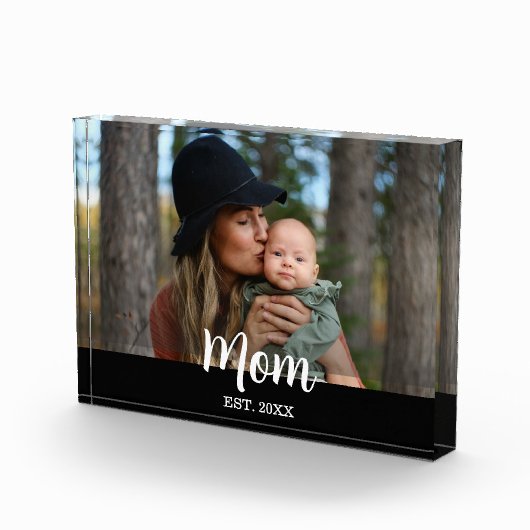 Custom Mom Est. Fotoblock (Rechts)