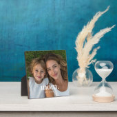 Custom Mom Established Modern Minimal Photo Fotoplatte (InSitu)