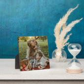 Custom Mom Established Modern Script Photo Plaque Fotoplatte (InSitu)