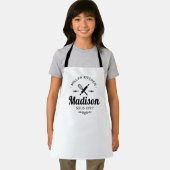 Custom Mom & Kids Holiday Apron Set Schürze (Insitu)