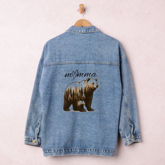Custom Momma Bear Jeansjacke (Hangar)