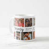 Custom Mommy 12 Foto Collage Kaffee Kaffeetasse (Vorderseite Links)
