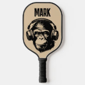 CUSTOM MONKEY FUNNY PICKLEBALL PADDLE (Vorderseite)