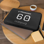 Custom Monochromatic Argentinian National Team  Laptopschutzhülle