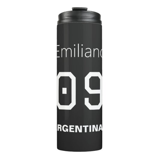 Custom Monochromatic Argentinian National Team  Thermosbecher (Vorderseite)