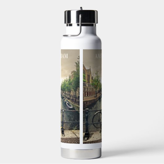 Custom Monogram Amsterdam Trinkflasche (rechts)