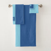 Custom Monogram Badhandtuch Set (Insitu)