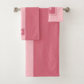 Custom Monogram Badhandtuch Set (Insitu)