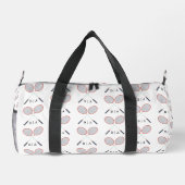 Custom Monogram Badminton Duffle Bag (Rückseite)