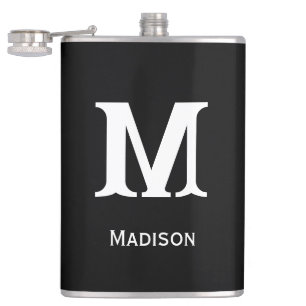 Custom Monogram Beer Flask Flachmann