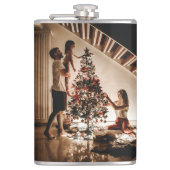 Custom Monogram Beer Flask Flachmann (Vorderseite)