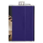 Custom Monogram Beer Flask Flachmann (Rückseite)