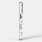 Custom Monogram Bright Pastel fröhliches Muster Case-Mate iPhone Hülle (Rückseite / Rechts)