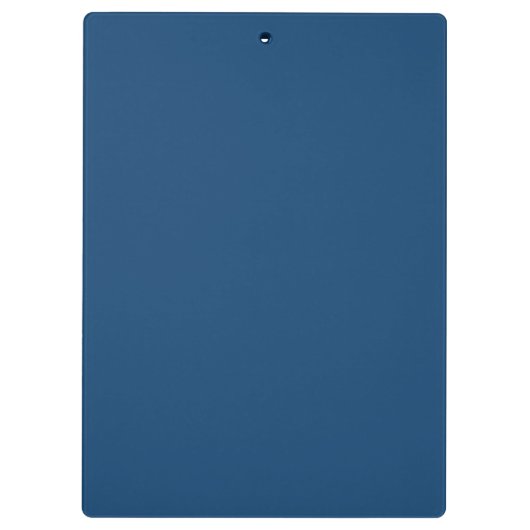 Custom Monogram Chinoiserie Blue und White Klemmbrett (Rückseite)