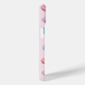 Custom Monogram Coastal Seashell Pearl Ocean Gesch Case-Mate iPhone Hülle (Rückseite / Rechts)