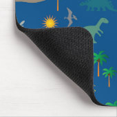 Custom Monogram Dino Mousepad (Ecke)